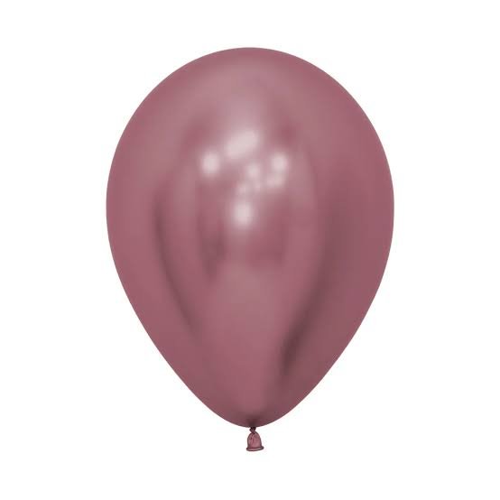 GLOBOS PAQUETE 50 UND ROSA METALIZADO