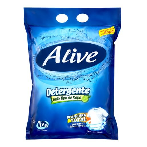 DETERGENTE ALIVE 500G. SUAVIZANTE