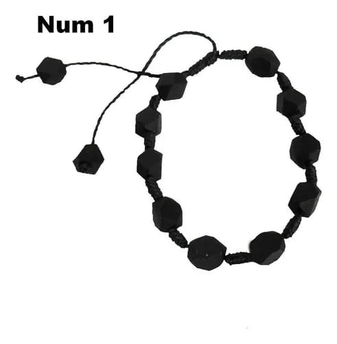PULSERA TEJIDO NEGRO
