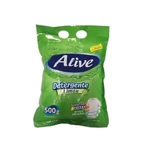 DETERGENTE ALIVE 500G. LIMON