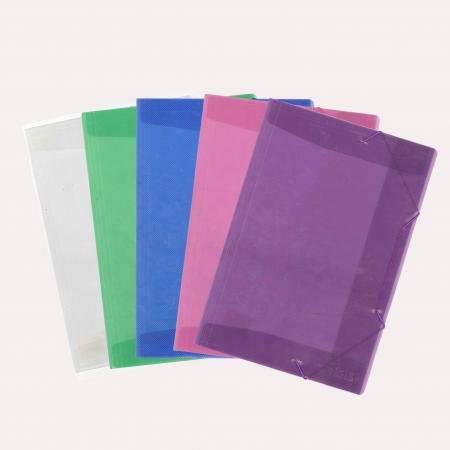 CARPETA PLASTICA CON LIGA