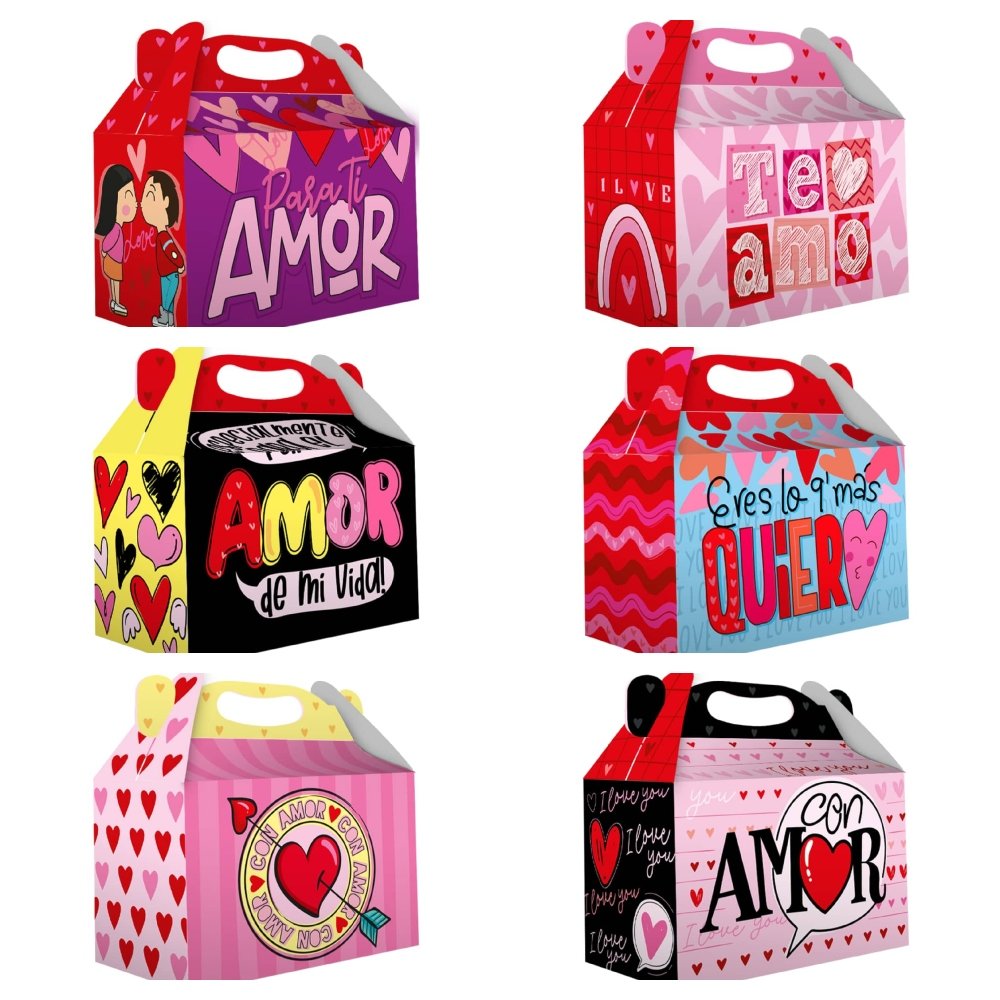 CAJA LOVE COTILLON