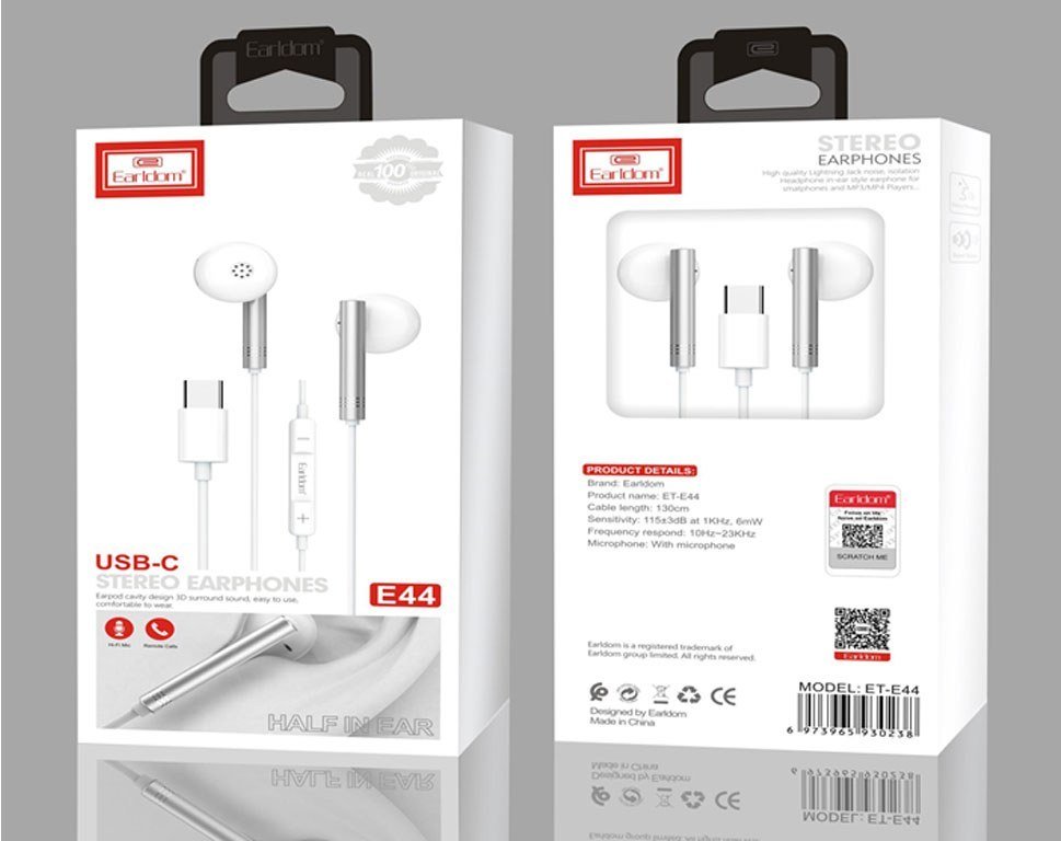 AUDIFONOS EARLDOM TIPO C E44