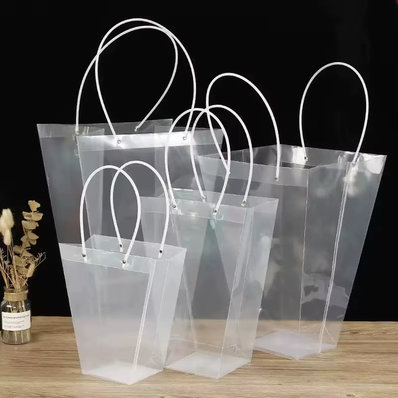 BOLSA PVC TRANSPARENTE MINI FLORISTERIA