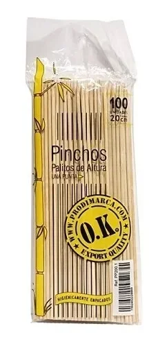 PALITOS DE ALTURA 20 CM