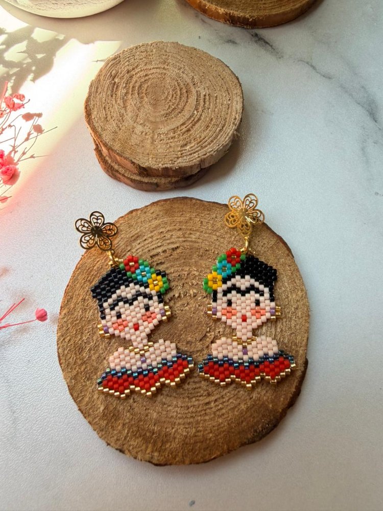 HORU aretes miyuki frida 2