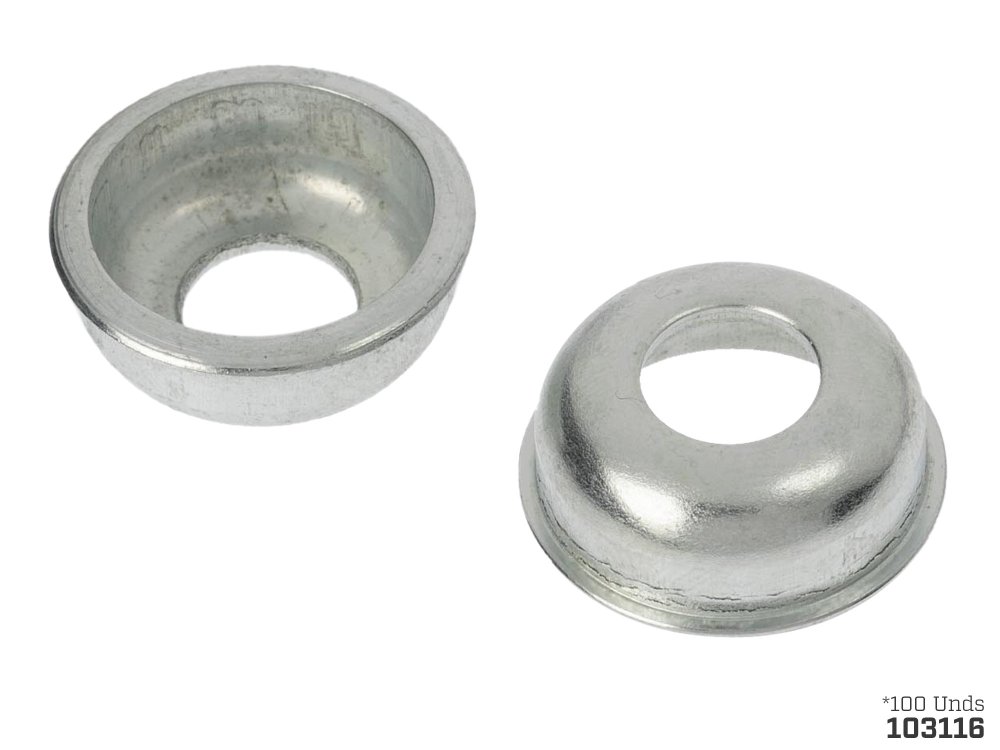 CAZUELA DELANTERA CON PESTAÑA 24.5MM ACERO CP