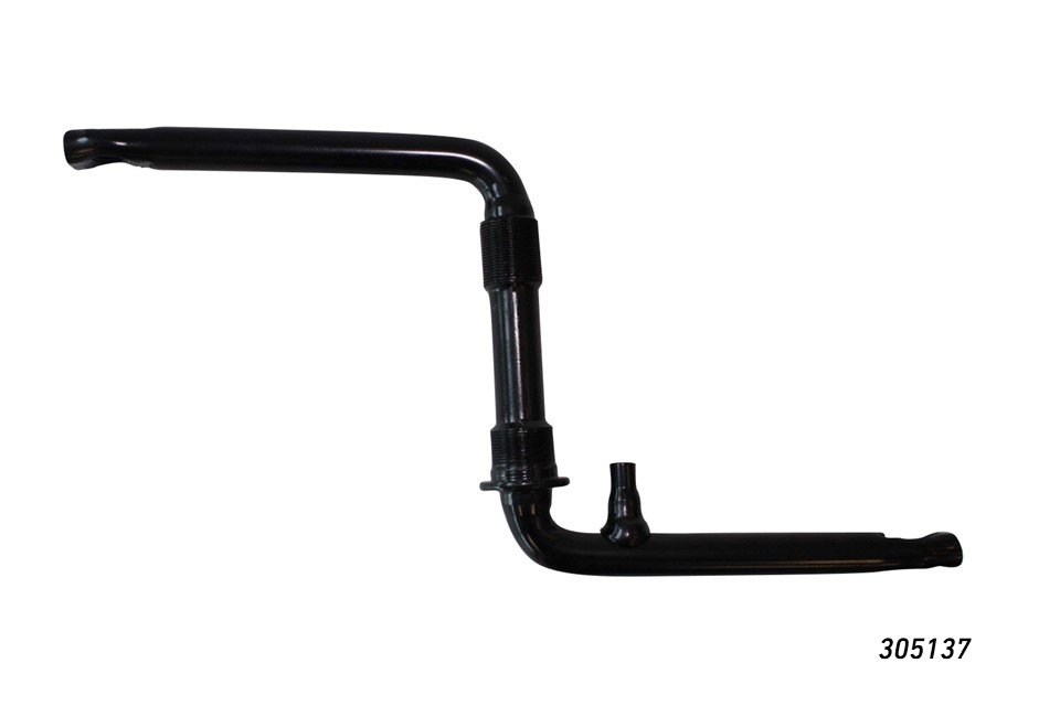 BIELA ENTERIZA AMERICANA 140MM ACERO NEGRA