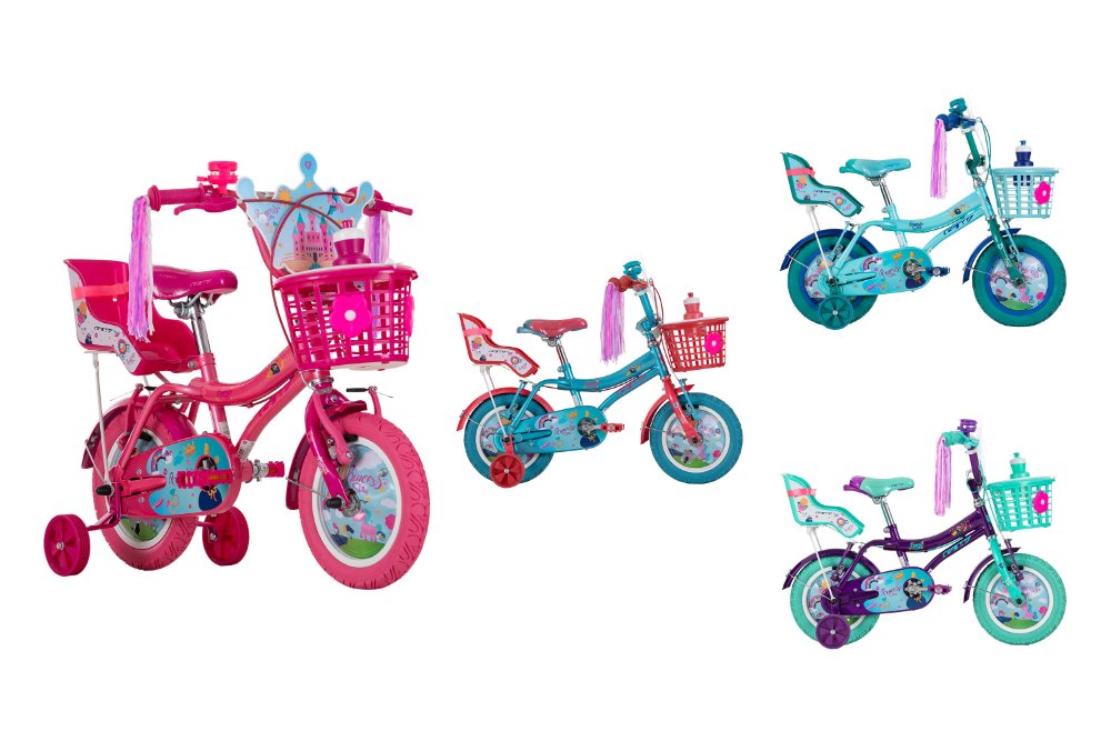 BICICLETA INFANTIL NIÑA 12P PRINCESS STORY GW