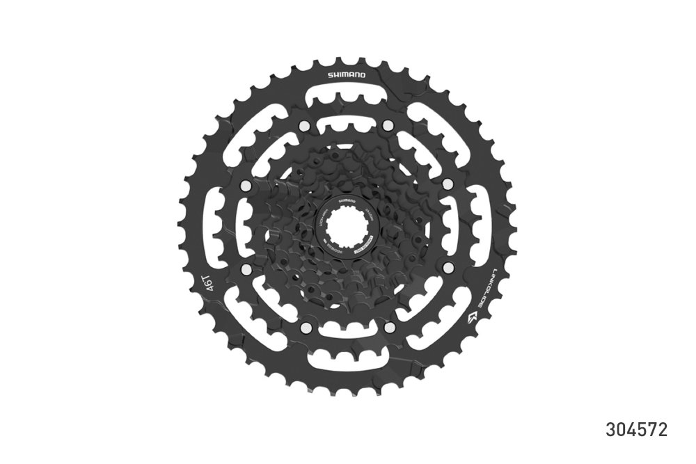 CASSETTE CS-LG300-9 CUES 11-46T 9V SHIMANO