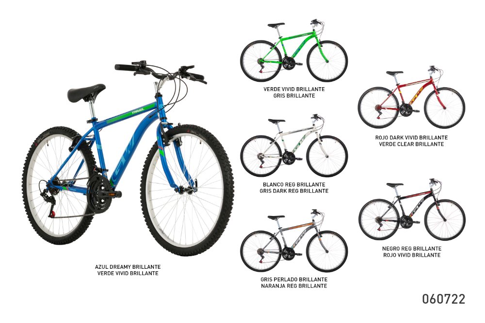 BICICLETA MTB 26 TRAVEL 3X6 GW