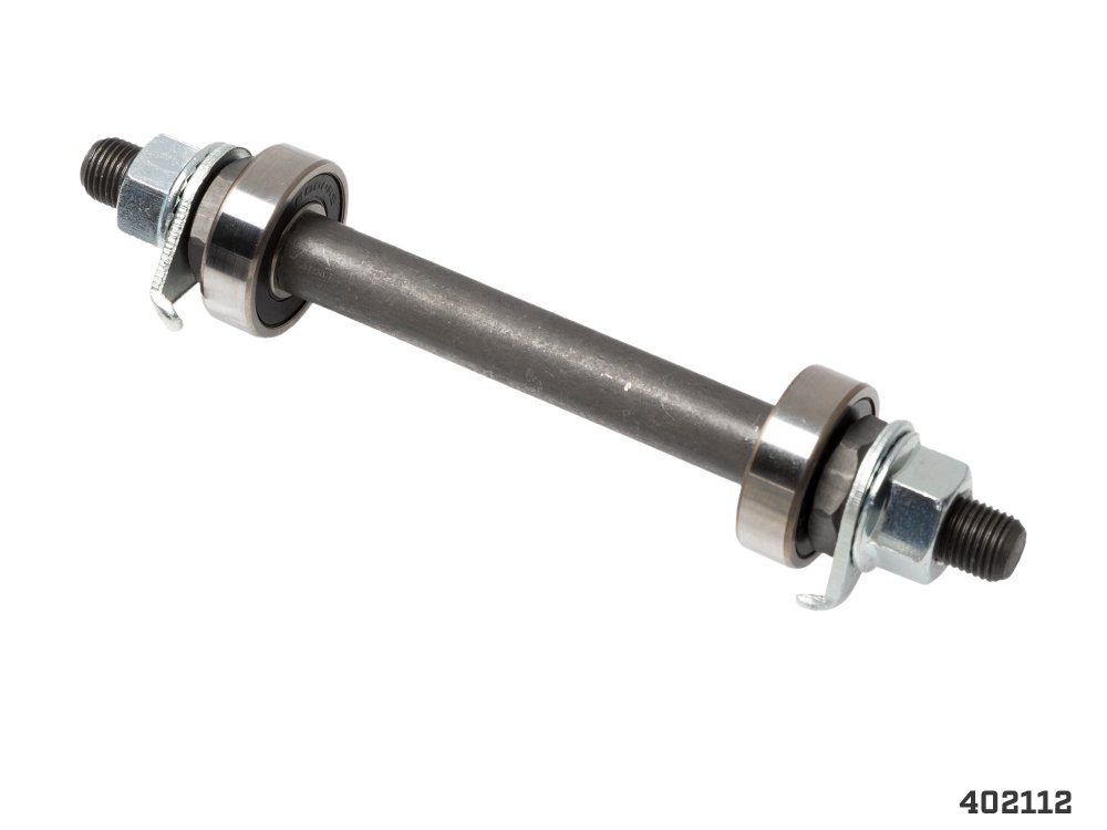 EJE DELANTERO BMX CON BALINERAS 140MM JK-ZU03F ACERO GW