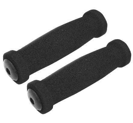 GRIPS MTB 120MM LISO LF-112 ESPUMA NEGROS