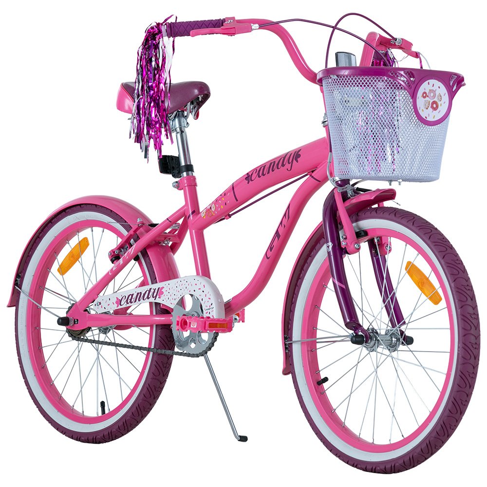 BICICLETA INFANTIL NIÑA 20P CANDY GW