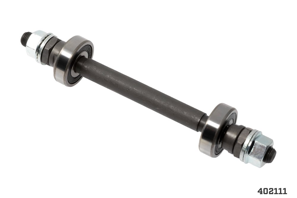 EJE TRASERO BMX CON BALINERAS 160MM JK-ZU03R ACERO GW