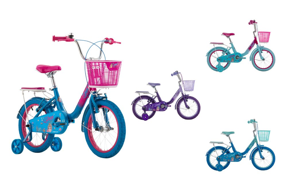 BICICLETA INFANTIL NIÑA 16P SIREN GW