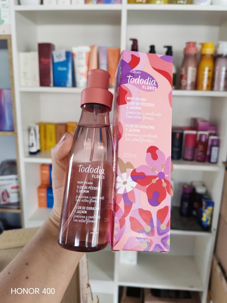 Body splash 200ml Flor de Durazno y Jazmín