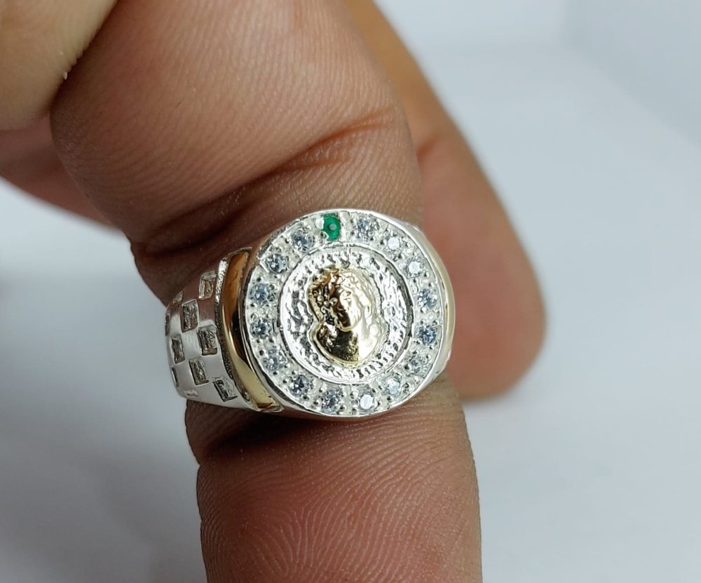 anillo rostro de cristo
