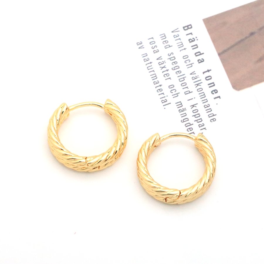 Arete Argolla Circular - Dorado - ART215