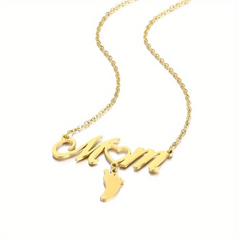 Collar Mamá - Dorado - COL284