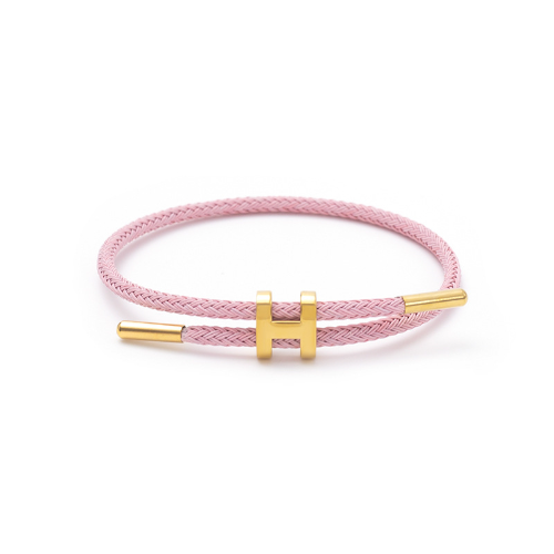 Pulsera Estilo Hermes Rosa Claro PUL142