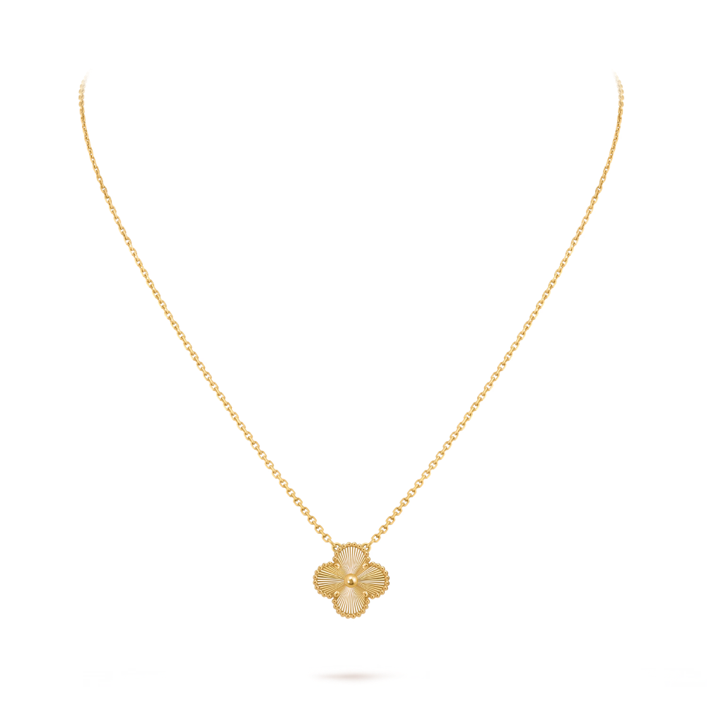 Collar Estilo Van Cleef Dorado - Dorado - COL315