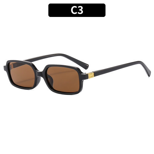 Estilo Miu Miu Marco color Negro - GAF018