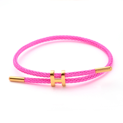 Pulsera Estilo Hermes Rosa PUL153