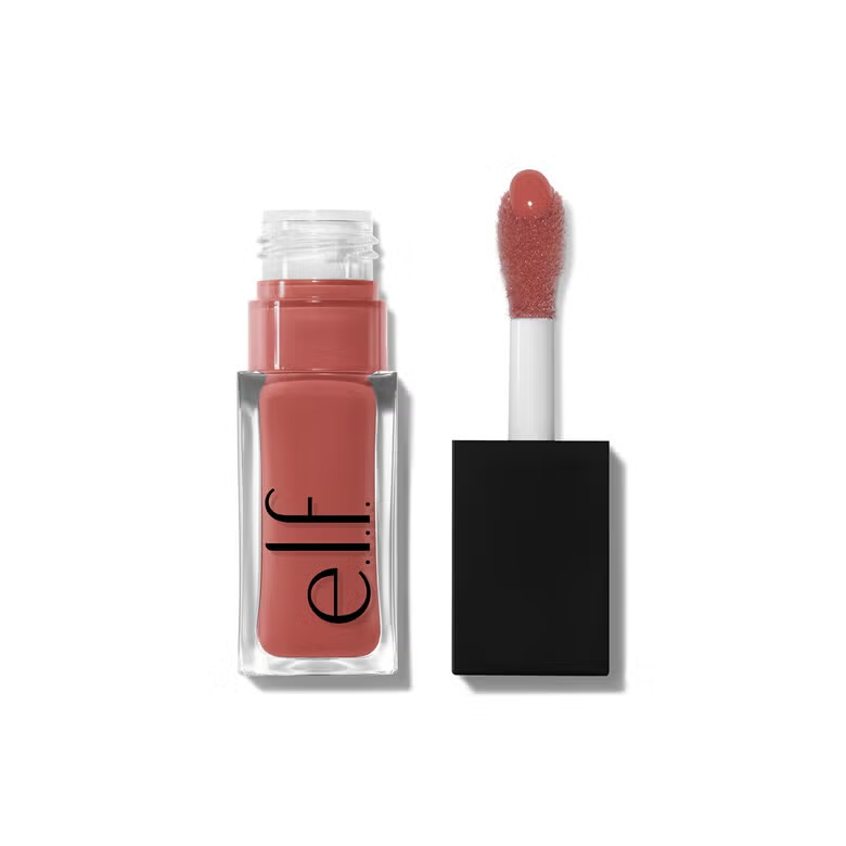 ELF Glow Reviver Lip Oil - It's Giving Guava - Peachy Pink GLO025