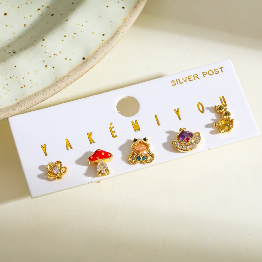 Aretes Estilo Disney - Alicia en el País de las Maravillas - ART203