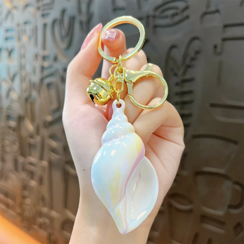 Llavero de Caracola - Blanco - LLA016
