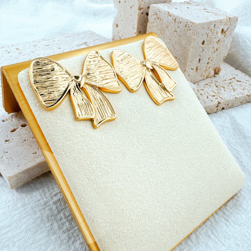 Arete Estilo Coquette - Dorado - ART189