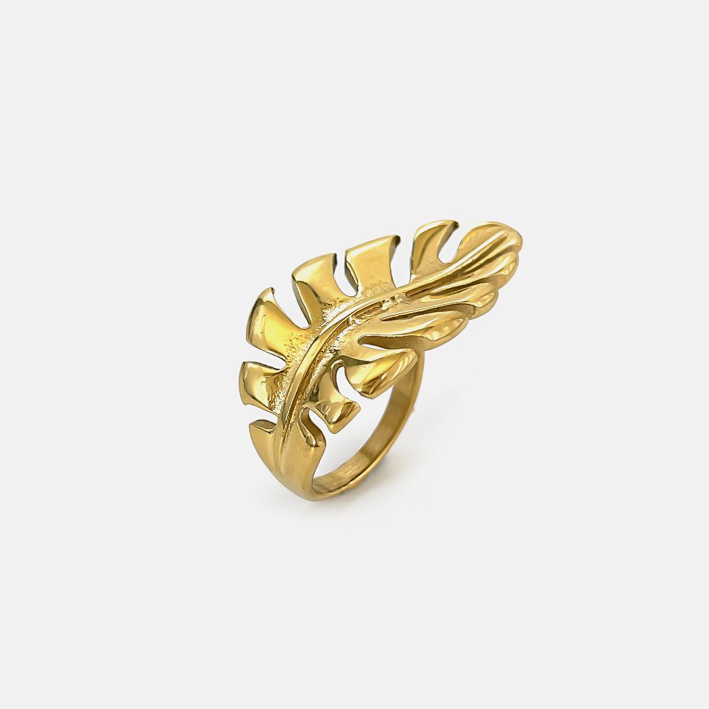 Anillo Estilo Tropical - Dorado - ANI232
