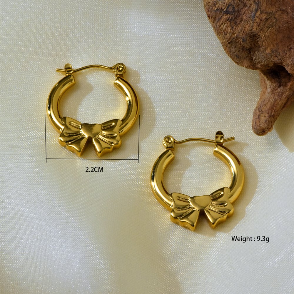 Argolla Estilo Cokette - Dorado - ART224