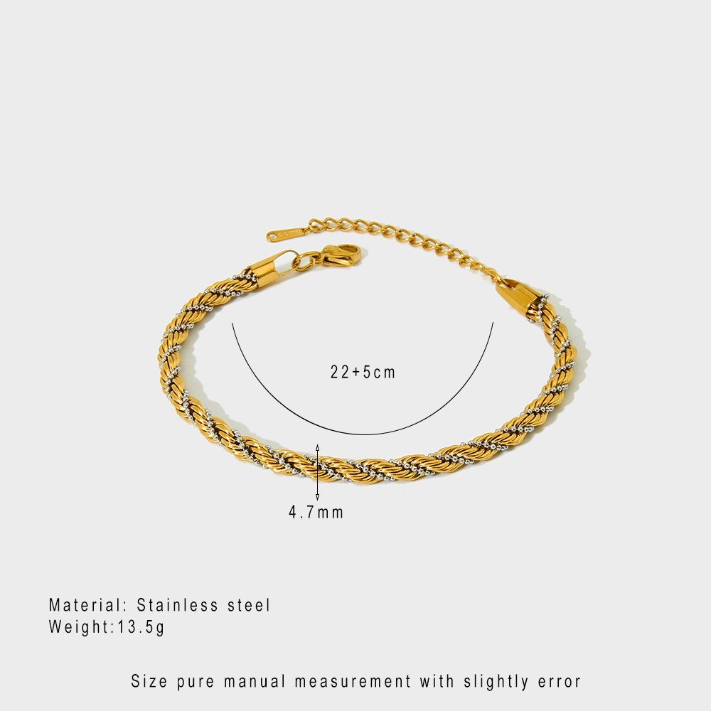 Pulsera Estilo Lazo 4.7mm - Multicolor - PUL173