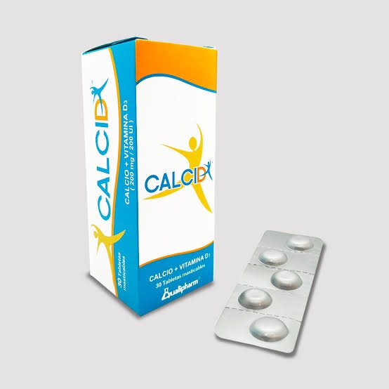 CALCID TABLETAS MASTICABLES. QUALIPHARM.