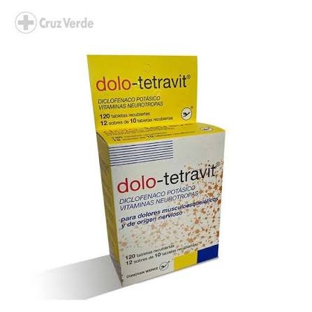 DOLO-TETRAVIT *1 BLIST *10 TABLETAS. DONOVAN WERKE