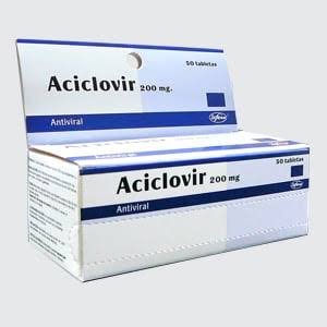 ACICLOVIR 400MG TABLETAS. INFASA