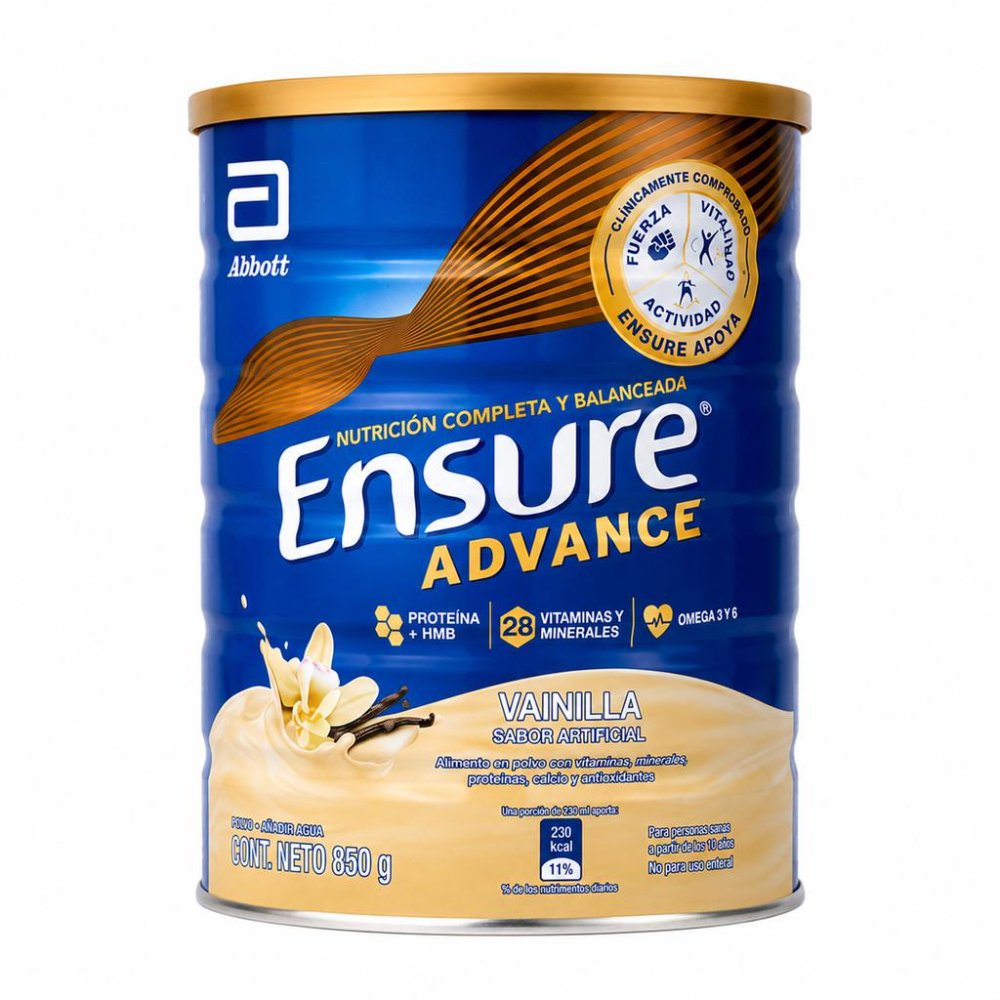 ENSURE ADVANCE. SABOR VAINILLA 850G