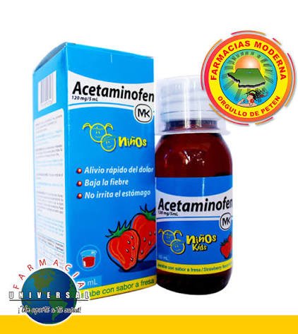 ACETAMINOFEN JARABE NIÑOS. MK