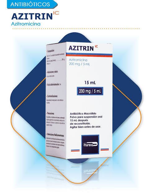 AZITRIN JARABE 15ML. PHARMOZ