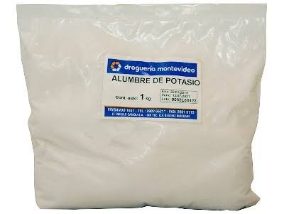 ALUMBRE DE POTASIO *1 ONZA POLVO