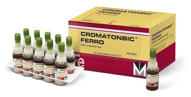 CROMATOMBIC FERRO BEBIBLE. CAJA