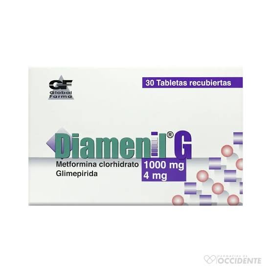 DIAMENIL G TABLETA. GLOBAL FARMA.