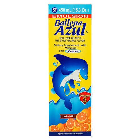 BALLENA AZUL NARANJA 200mL. SF