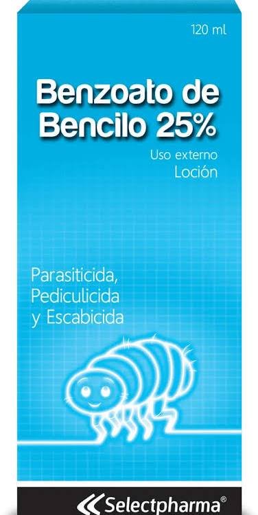 BENZOATO DE BENCILIO 25% LOCION. SELETPHARMA