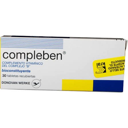 COMPLEBEN *30 TABLETAS RECUBIETAS. DONOVAN WERKE