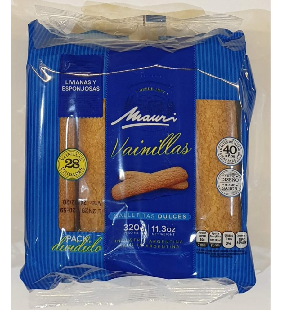 Vainillas Mauri x320gr