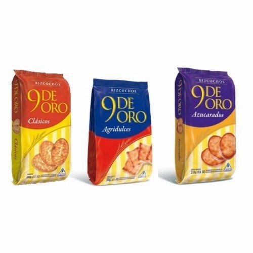 Galletas 9 de oro