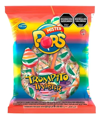 Chupetin trompito Arcor